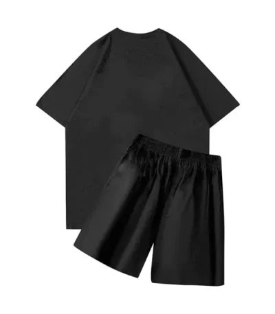 Black Nofs shorts set back view