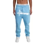 nofs joggers baby blue side view