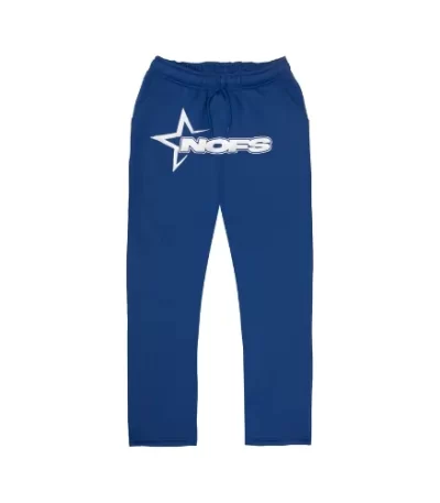 nofs sweatpants blue best side view