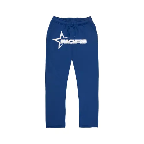 nofs sweatpants blue best side view