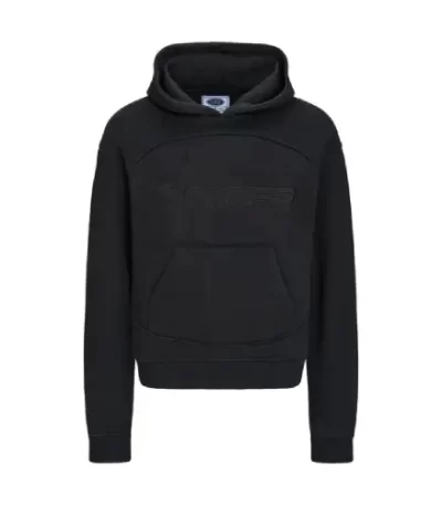 black on black camo tracksuit front view