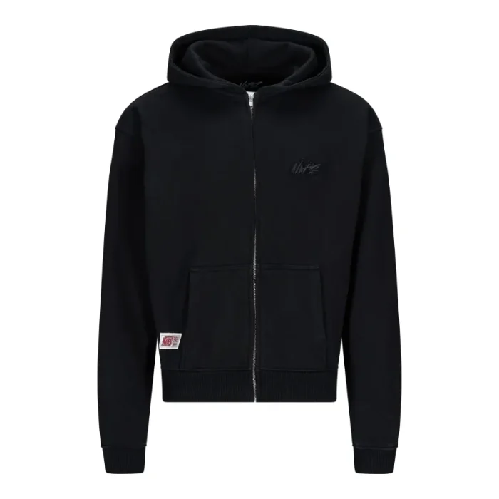lack nofs zipper hoodie front view